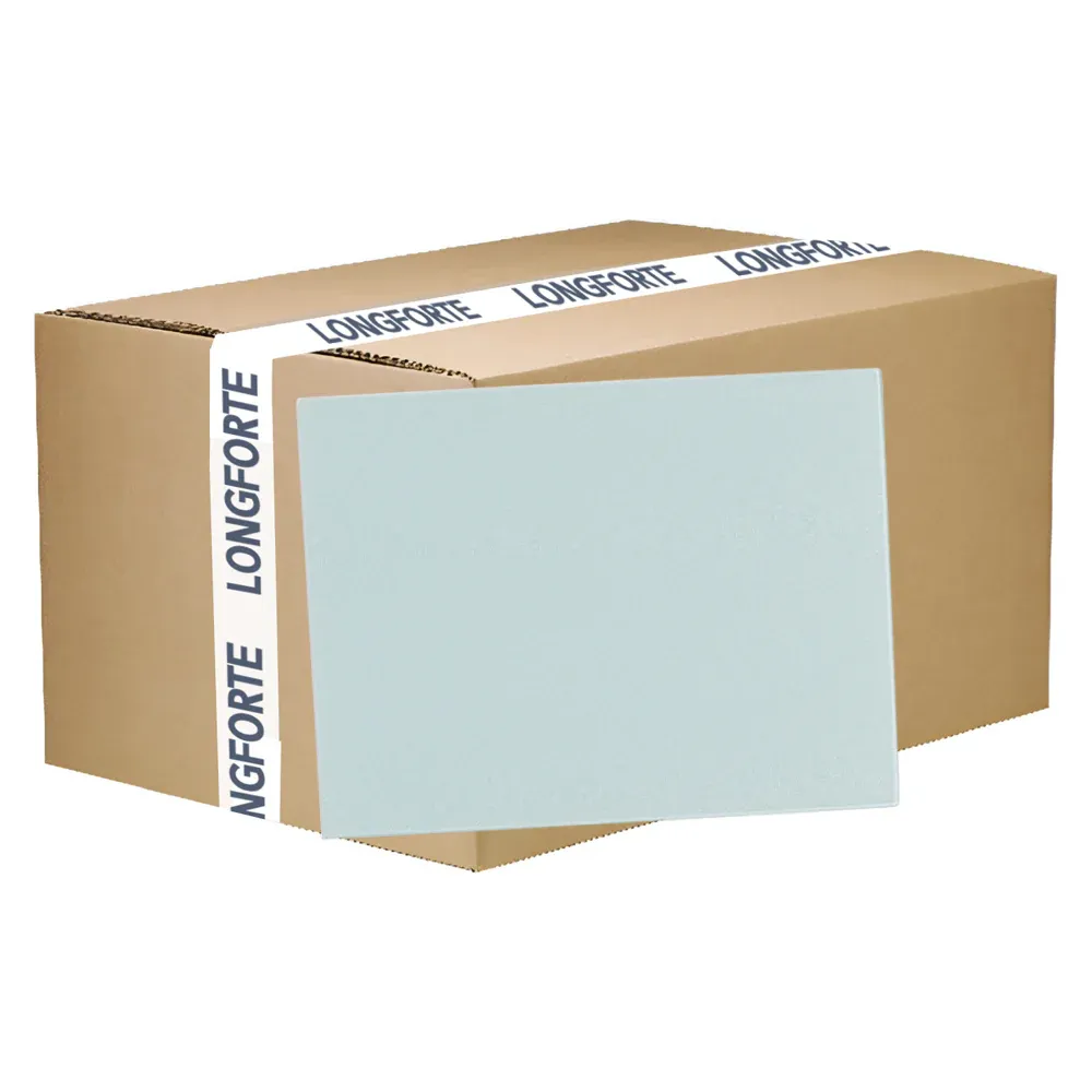 Wholesale Carton - 10 x Glass Cutting Boards - LARGE - A3 28.5cm x 39cm - CHINCHILLA