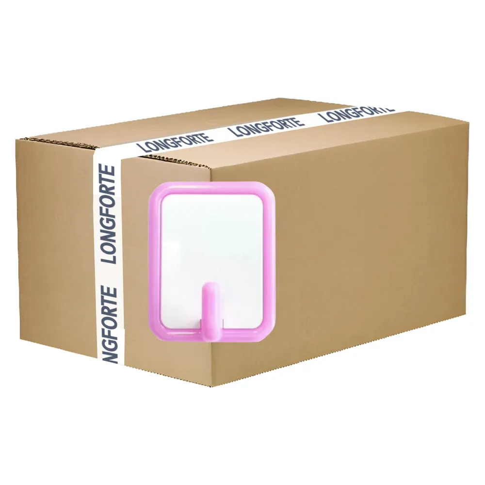 Wholesale Carton - 100 x Self-Adhesive Kids Coat/ Bag Hooks - Pink