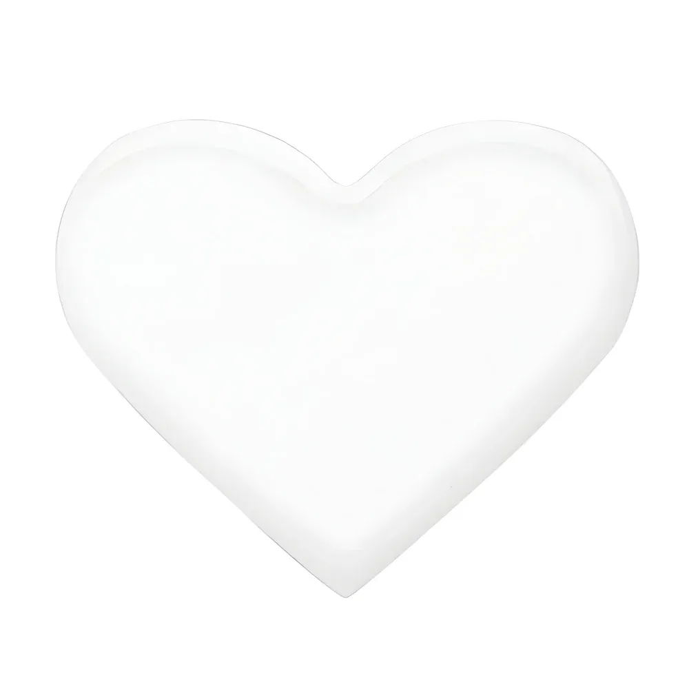 Coaster - Ceramic - HEART - 9cm x 11cm - Cork Base