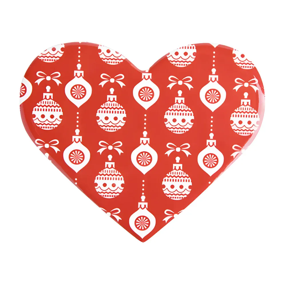 Coaster - Ceramic - HEART - 9cm x 11cm - Cork Base - Image 2