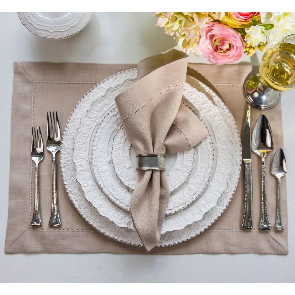 Hemstitch Linen Placemat - Sale - Image 6