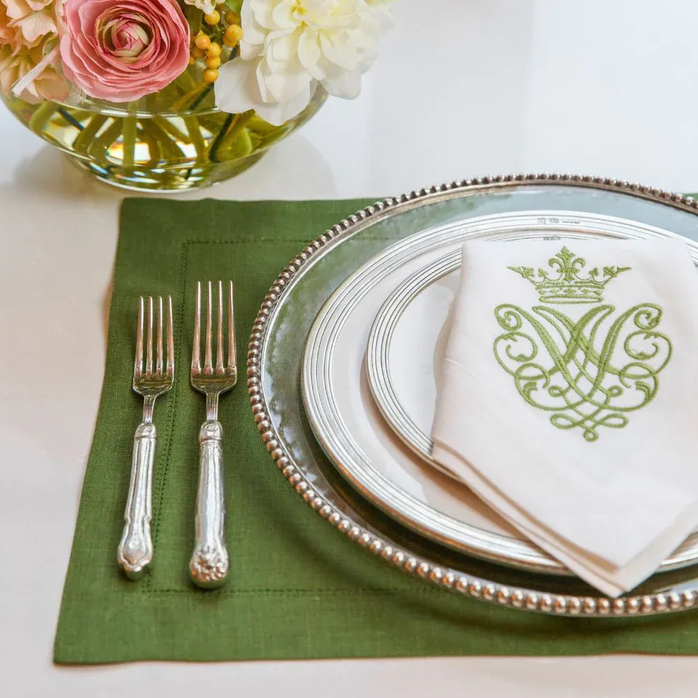 Hemstitch Linen Placemat - Sale - Image 7