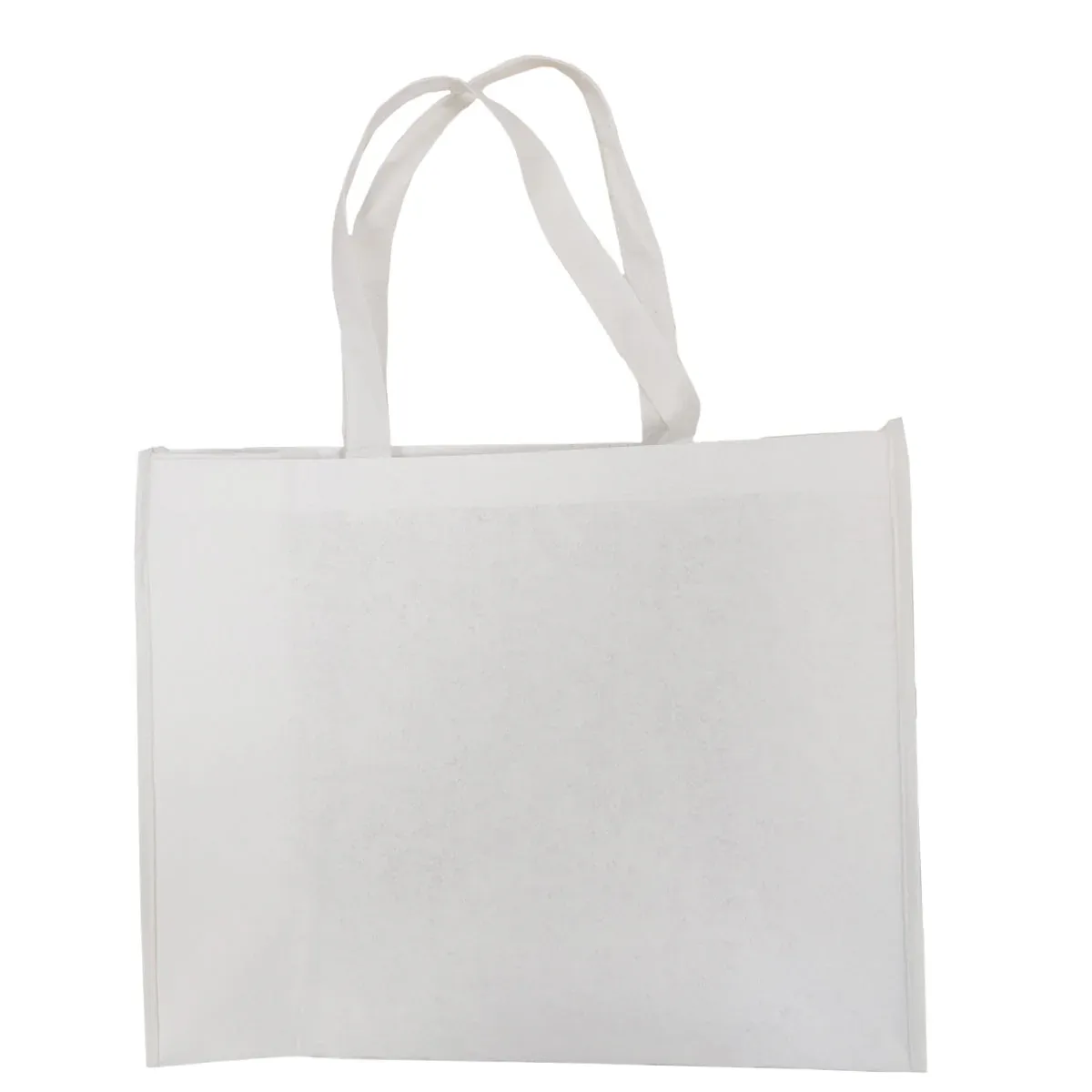 Wholesale Carton - 80 x Shopping Bags with Gusset - Fibre Paper - 40cm x 32cm - Short Handles - Image 2