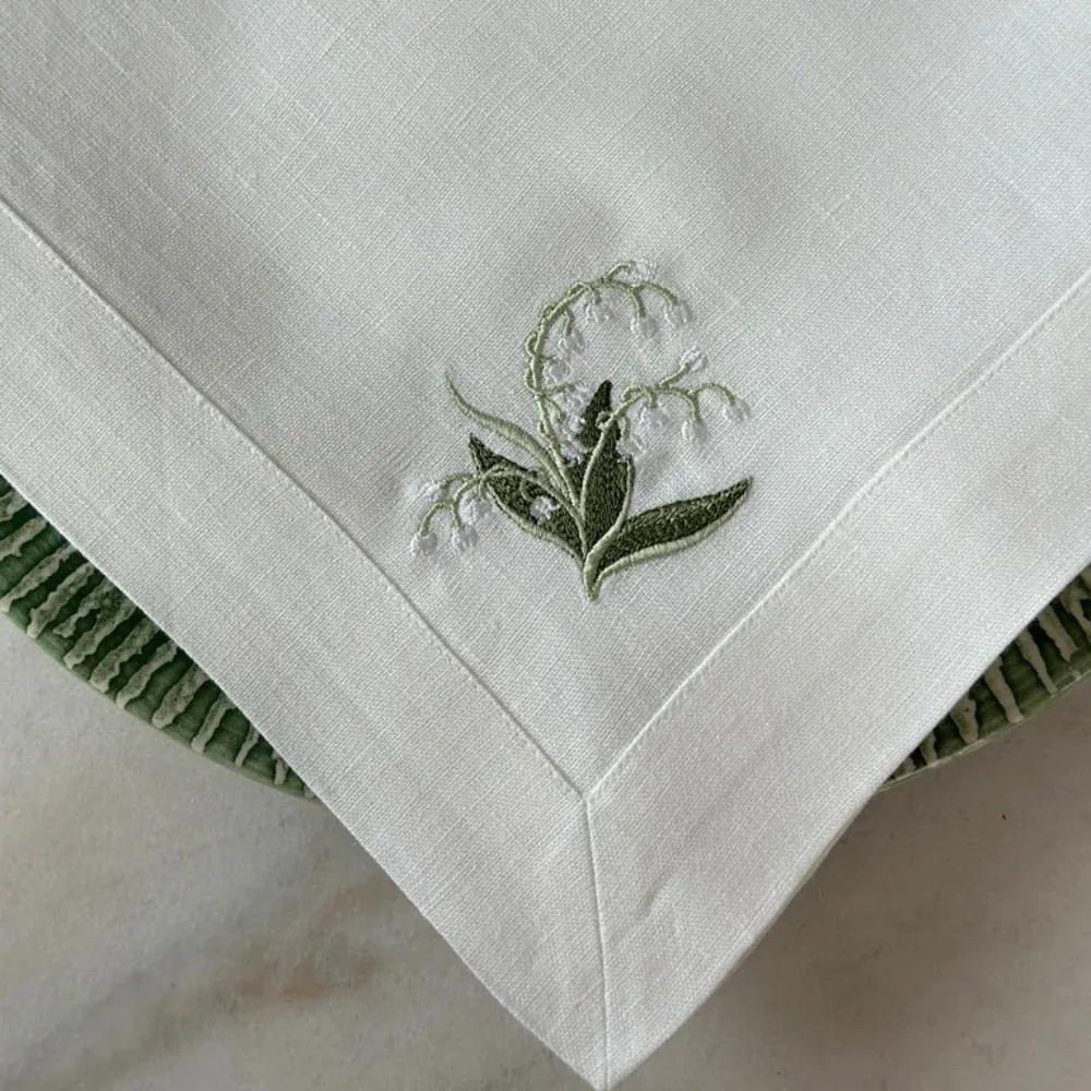 Lily of the Valley Large Napkin - New - Image 6