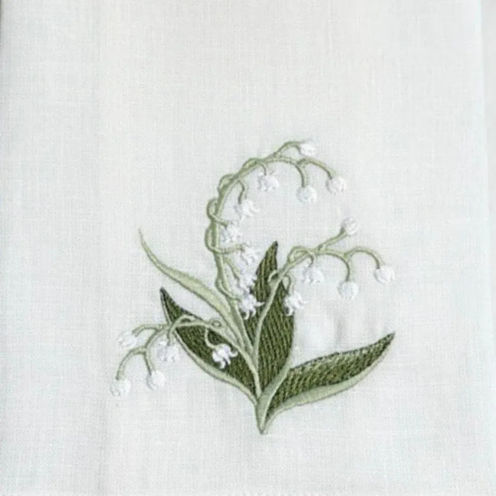 Lily of the Valley Large Napkin - New - Image 7