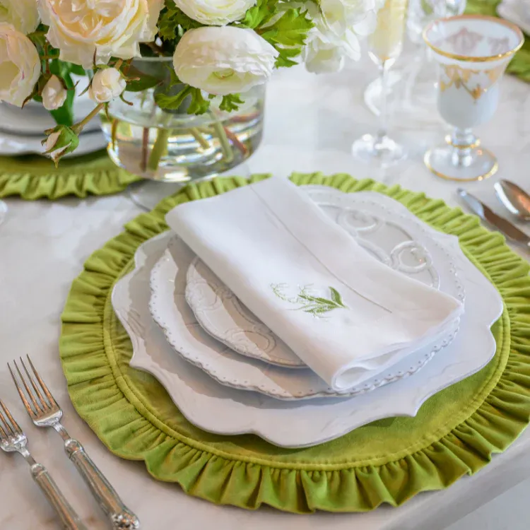 Lily of the Valley Large Napkin - New - Image 2